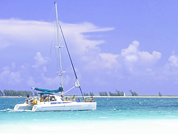 catamaran seafari from cayo coco