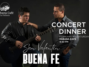 Havana Overnight - Dinner Concert with Buena Fe at Habana Cafe - Offers and discounts for vacations in Cuba