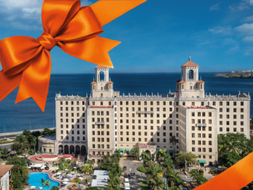 Gift Card: 1 Night Family Stay at Hotel Nacional de Cuba